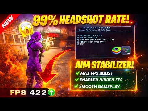 ZERO Recoil + Double FPS 🚀 | Pro Players’ Secret Optimization Tool | Free Fire Aim Optimizer 2026