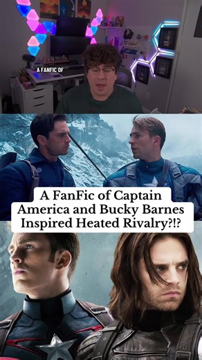 A FanFic of Captain America and Bucky Barnes Inspired Heated Rivalry?!? #scottandkip #heatedrivalry #captainamerica #buckybarnes