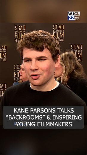 'Backrooms' director on the SCAD Film Festival red carpet
