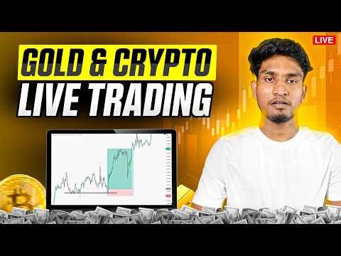 Live Crypto Gold Trading | 19 April | Price Action | Live Market | BTCUSD & XAUUSD