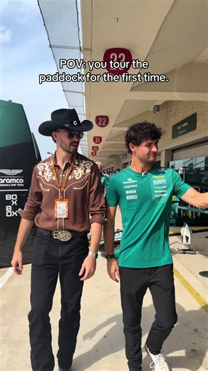 You never forget your first time. @Coinbase #USGP #AstonMartinF1 #F1 #Formula1 #F1TikTok