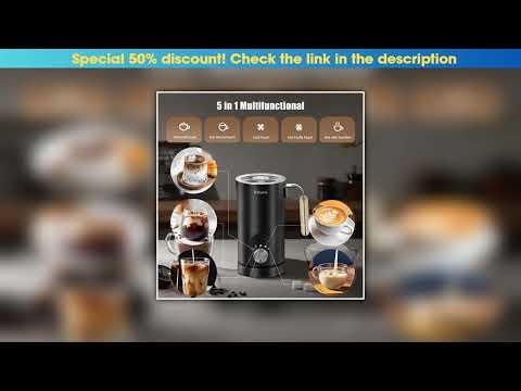 Exclusive Home smart milk foam maker, independent cup body, dual hot and cold heating, 65℃ constant