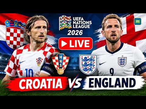 🔴CROATIA vs ENGLAND Football LIVE: Kane, Bellingham & Modrić | Nations League 2026 | CRO vs ENG LIVE