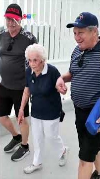 102-year-old woman walks Gordie Howe Bridge, stroking it off her bucket list