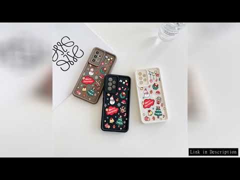 Cute Christmas Case For Samsung Galaxy M54 F06 M16 M15 M34 M23 M31 M51 A22 M30S M20 M11 A31 A51 A71