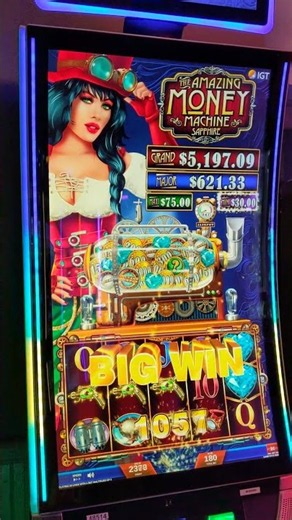 THE AMAZING MONEY MACHINE SAPPHIRE CASINO SLOT MACHINE GAME BIG WIN!! $$$$$$$$$$$