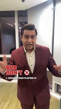 What RCB can’t afford to get wrong vs GT | ft. Aakash Chopra | #TATAIPL