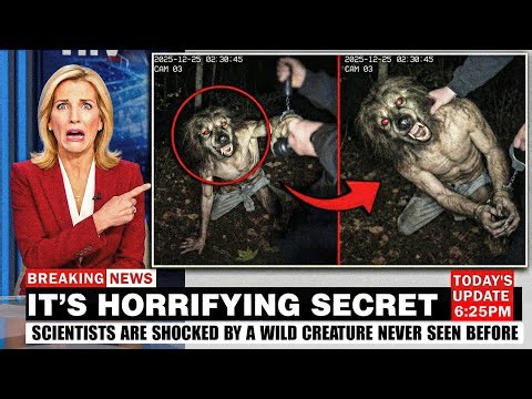 Scientists Shocked: Police Found A VILE Creature Caught On Camera — No One Can Explain Its Origin!