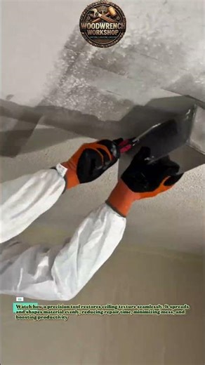 Pro Ceiling Texture Repair Tool | Perfect Patch Every Time