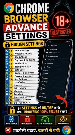 🔞 Important Chrome Browser Settings You Should Know (Safe & Useful Tips) #browserisolation