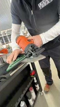 This is the Fein F-Iron Jig 26 from @ToolsToday and one stand out feature is how the base can tilt