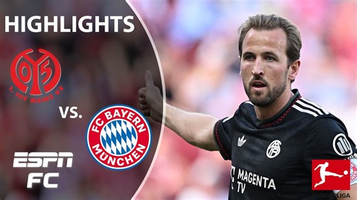 ELECTRIC COMEBACK ⚡️ Mainz vs. FC Bayern | Full Game Highlights | ESPN FC