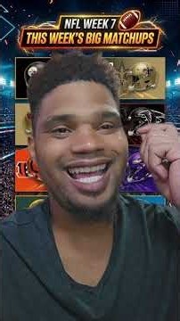 Week 7 NFL Picks I'm Confident About 🏈 #nfl #nflpredictions