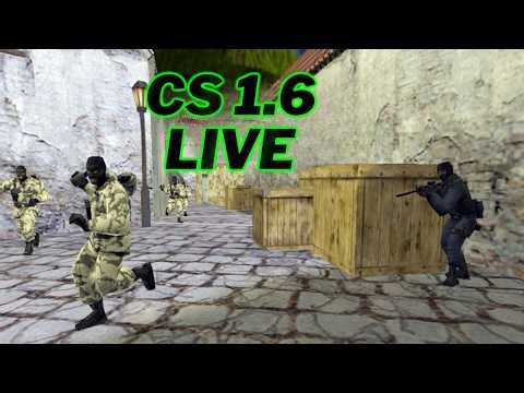 CS 1.6 Live 🔴 Unstoppable Gameplay Begins | V3CLTX