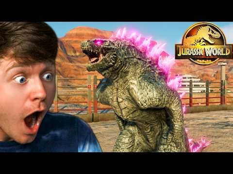 EVOLVED GODZILLA in JURASSIC WORLD EVOLUTION 2!?