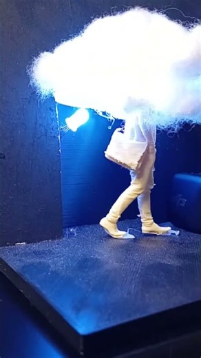 I Built a Floating RGB Cloud That Actually Moves ☁️✨