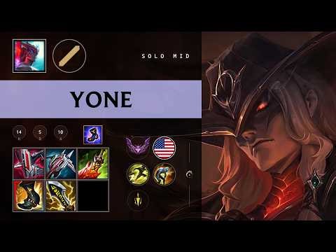 Yone Mid vs Akali - NA Master Patch 26.08