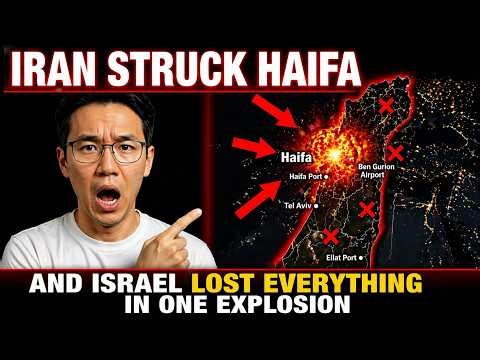 Iran Struck Haifa At 934 PM — And Israel Lost Everything In One Explosion