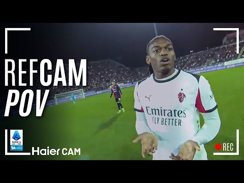 REF CAM POV: You Are The Referee in Cagliari-Milan | HAIER CAM | Serie A 2025/26