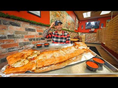 “Teams of Two Couldn’t Even Finish…” Roma’s GIANT 3-Foot Long Stromboli Challenge!