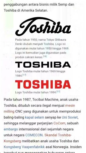 TOSHIBA CORPORATION