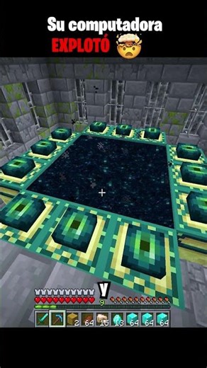 Este Jugador Explotó su PC 💥 #minecraft #shorts #tiktok