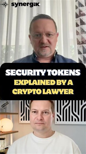 Security tokens explained by a crypto lawyer #SecurityToken #CryptoLaw #Tokenization