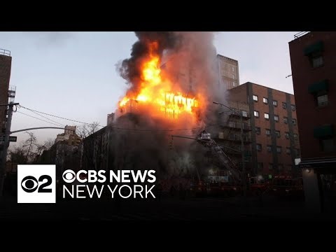 Chelsea vacant building fire leaves 2 firefighters injured