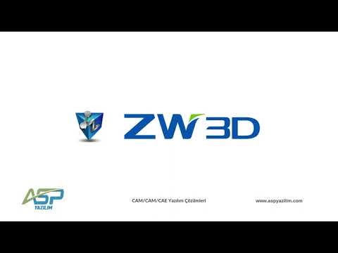 ZW3D 2026 | Sürükle Bırak ile CAD Dosya Açma | ASP Yazılım