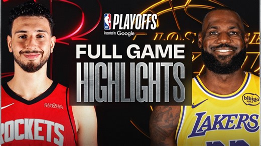#5 ROCKETS at #4 LAKERS | FULL GAME 1 HIGHLIGHTS | April 18, 2026