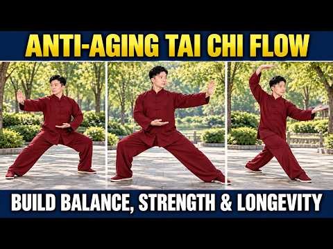 Anti‑Aging Tai Chi Flow | Improve Balance, Strength & Longevity for Seniors