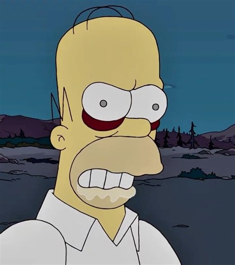 Homer Simpson turned into a zombie 🧟‍♂️#simpsons