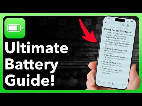 The ULTIMATE iPhone Battery Guide!
