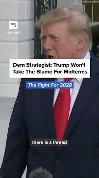 Dem strategist: Trump will handle midterm losses differently than Obama | THE FIGHT FOR 2028