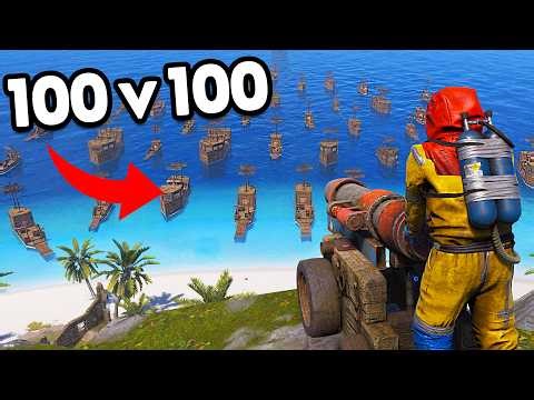 How I Won The 100v100 Rust Event...