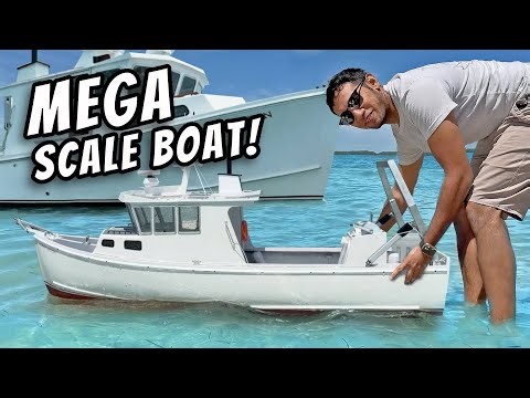 Making a super Scale Lobster RC boat!