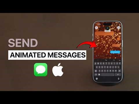 How to Send Messages with Special Effect Animation on iPhone?