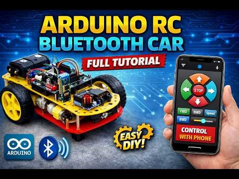 How to Make Arduino Bluetooth Controlled Car | Step-by-Step Tutorial