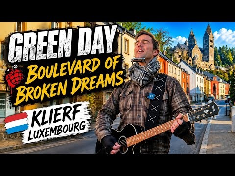 Boulevard Of Broken Dreams (Green Day) | Acoustic Cover in Clervaux (Klierf), Luxembourg