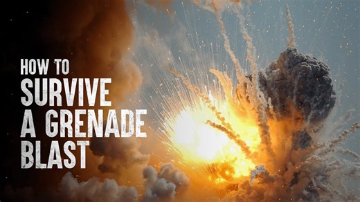 How to survive a grenade explosion from inside the blast