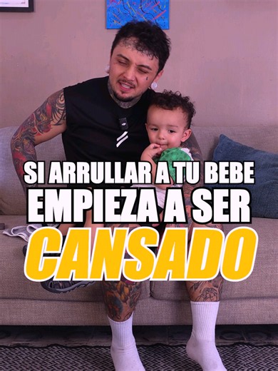 Cómo arrullar a tu bebé sin cansarte — truco fácil y rápido