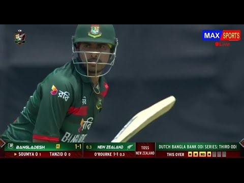 🔴Bangladesh vs New Zealand 3rd ODI | Live Score & Commentary | BAN vs NZ Live Match