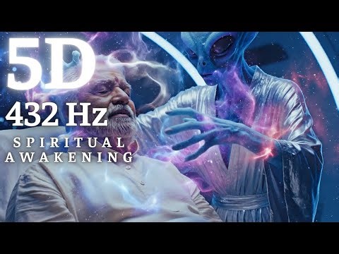 432Hz Alien Vocal Brainwave Healing — Extraterrestrial Light Frequencies to Restore Mind and Soul 👽✨