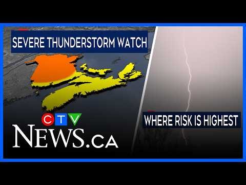 New Brunswick Severe Storm Risk: Tuesday Update