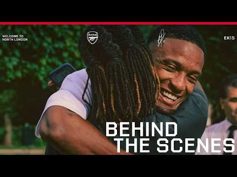 Eze reunion, contract signing and stadium unveiling 🤩 | Ezri Konsa's first day | Behind The Scenes