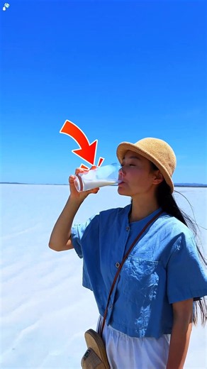 Why Does This River Look Like Milk? 😱🥛 #facts #trending #shorts