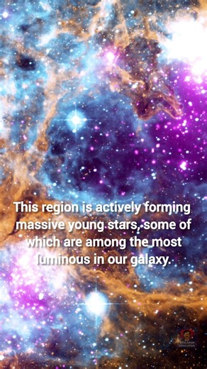 “This ‘Frozen’ Nebula Is Actually Exploding with Stars ❄️🔥