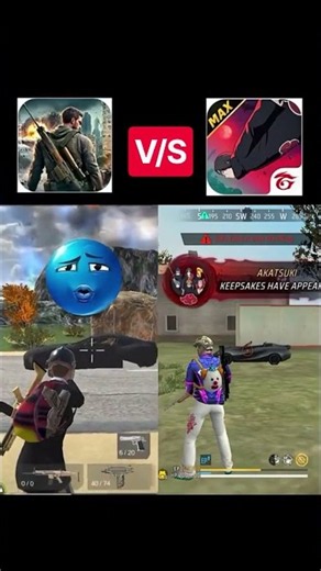 Free fire vs Survival unknown battle royale car Destruction comparison #free fire #subr #shorts #ff