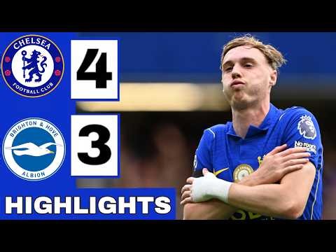 Chelsea vs Brighton 4-3 Highlights & All Goals | Premier League 2026/27 | Chelsea Brighton