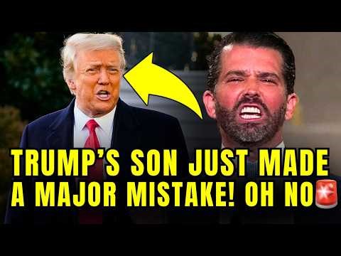 🚨Don Jr. Just WRECKED Trump's Day With BRUTAL NEW SCANDAL